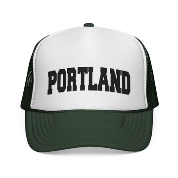 Buy dark-green Portland, Oregon Collegiate Style Trucker Hat