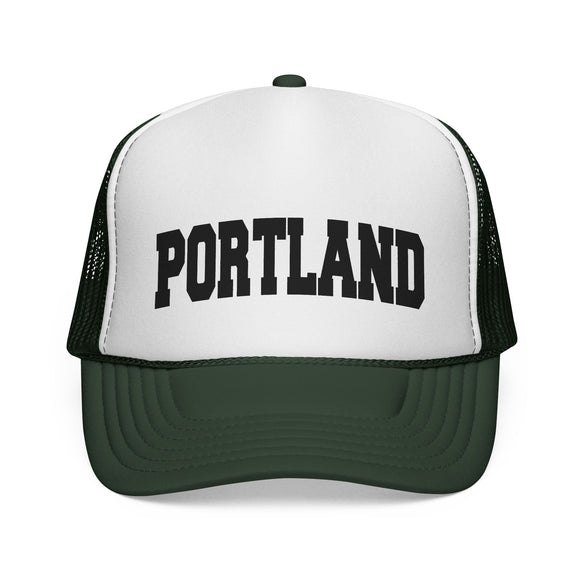 Portland, Oregon Collegiate Style Trucker Hat