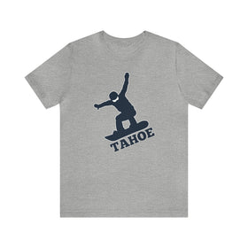 Lake Tahoe, California T-Shirt - Snowboard Unisex Lake Tahoe Shirt