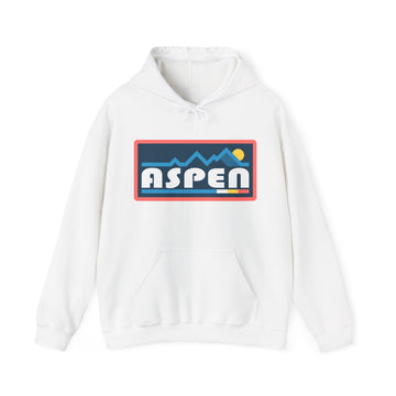 Aspen, Colorado Hoodie - Unisex Sun Aspen Hoodie Graphic Sweatshirt