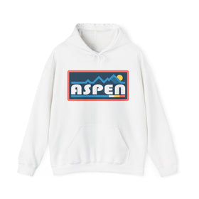 Aspen, Colorado Hoodie - Unisex Sun Aspen Hoodie Graphic Sweatshirt