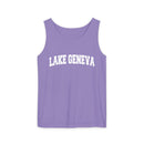 Lake Geneva, Wisconsin Tank Top Unisex | Comfort Colors - 100% Cotton-4