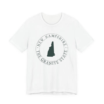 New Hampshire T-Shirt — State Graphic Tee - 0