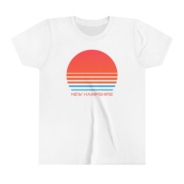 New Hampshire Youth Shirt - Retro 80s New Hampshire Kid's T-Shirt