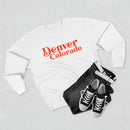 Denver Colorado Crewneck Sweatshirt — Retro Script City Pride-9