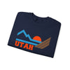 Utah Sweatshirt - Mountain Utah Crewneck Sweatshirt