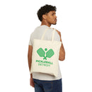 Detroit, Michigan Cotton Canvas Pickleball Detroit Tote Bag-4