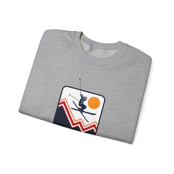 Truckee, California Sweatshirt - Unisex Snow Ski Jump Truckee Sweatshirt