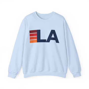 Buy light-blue Louisiana Retro Sweatshirt | Retro Stripes Louisiana