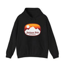 Jackson Hole, Wyoming Hoodie - Retro Ombre Unisex Jackson Hole Hoodie Sweatshirt-5