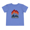 Colorado Toddler T-Shirt - Retro Palm Tree Unisex Toddler Colorado Shirt