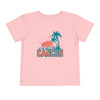 Cancun, Mexico Toddler T-Shirt - Retro Palm Tree Toddler Cancun Shirt