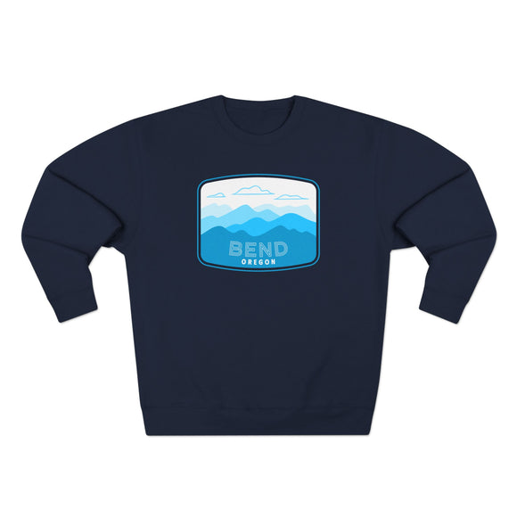 Premium Bend, Oregon Sweatshirt Unisex Crewneck, Premium Sweatshirt, Crewneck Jumper, Ski Resort Apparel