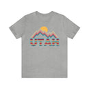 Utah T Shirt Retro Mountain - Unisex Utah Shirt-2