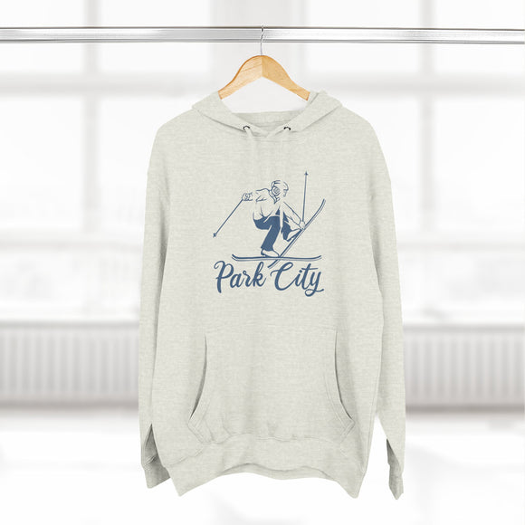 Premium Park City, Utah Vintage Snow Ski Hoodie