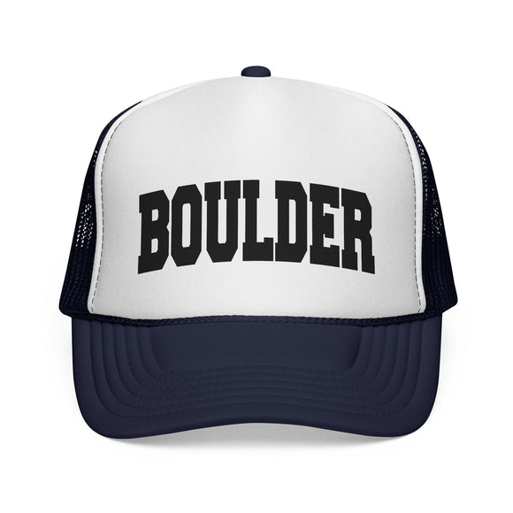 Boulder, Colorado Collegiate Style Trucker Hat