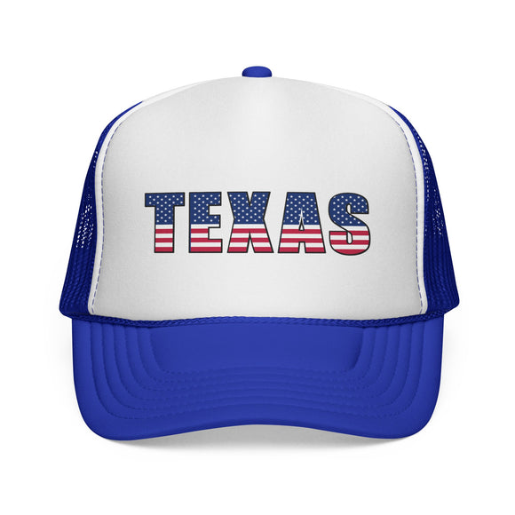 Texas Stars and Stripes Trucker Hat | Patriotic State Flag Cap
