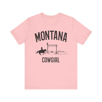 Buy pink Montana Cowgirl Graphic Tee