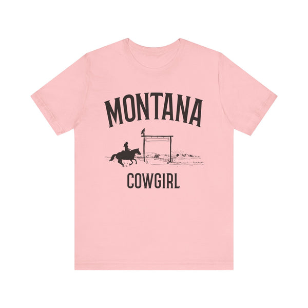 Montana Cowgirl Graphic Tee
