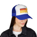 Hawaii Retro Sun Trucker Hat - Vintage Style Hawaii Cap-13