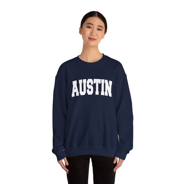 Austin, Texas Sweatshirt - Unisex Graphic Crewneck
