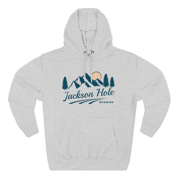 Premium Jackson Hole, Wyoming Hoodie - Unisex Jackson Hole Sweatshirt - 0