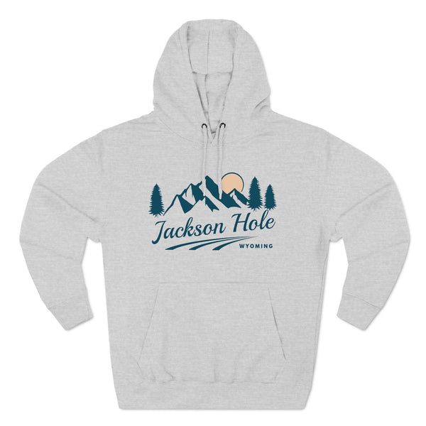 Premium Jackson Hole, Wyoming Hoodie - Unisex Jackson Hole Sweatshirt