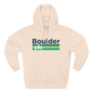 Premium Boulder, Colorado Hoodie - Retro Unisex Boulder Sweatshirt-4