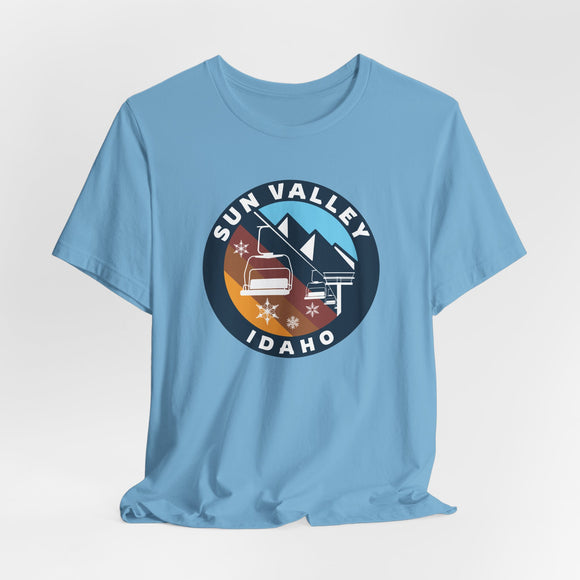 Sun Valley, Idaho T Shirt - Retro Ski Lift Tee