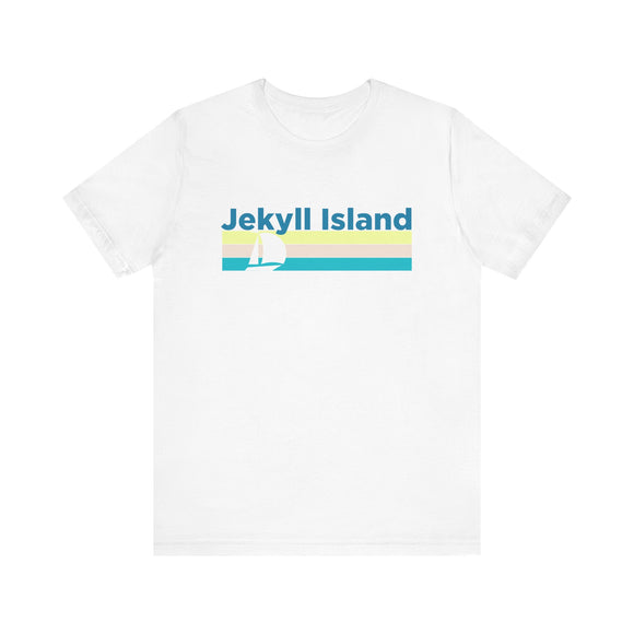 Jekyll Island T Shirt - Sailboat Graphic Jekyll Island Tee