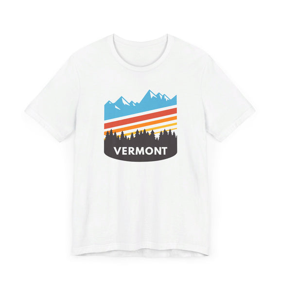 Vermont T-Shirt - Retro Unisex Vermont Shirt