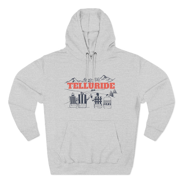 Premium Telluride, Colorado Après-ski Hoodie - Unisex Sweatshirt