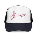 Snowmass Village, Colorado Ski Bunny Foam Trucker Hat-7
