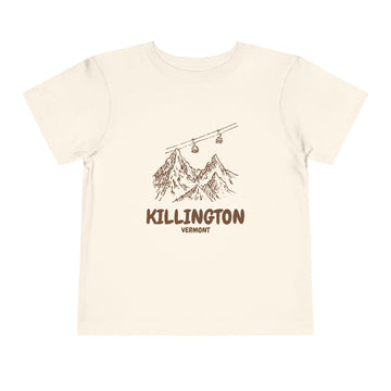 Killington, Vermont Toddler T-Shirt — Vintage Gondola Ski Mountain Tee