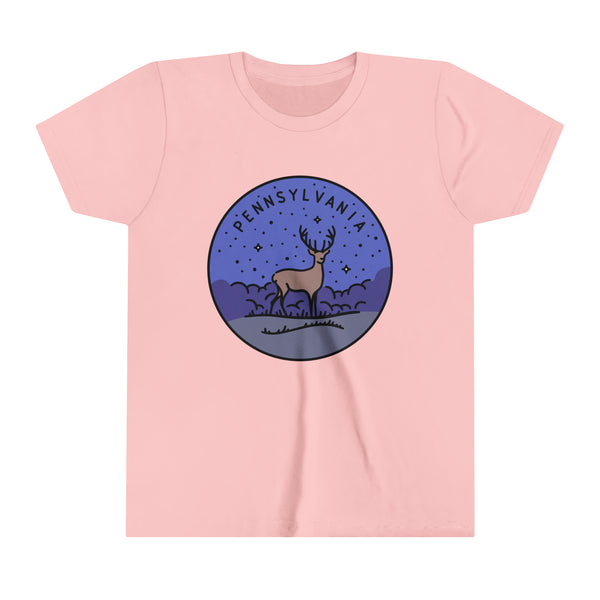 Pennsylvania Youth T-Shirt - Unisex Kids Pennsylvania Shirt