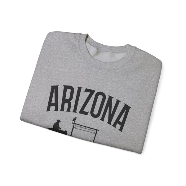 Arizona Sweatshirt - Mountain Cowboy Graphic Crewneck