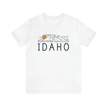 Buy white Idaho T-Shirt - Retro Unisex Idaho Shirt