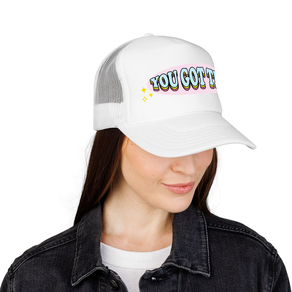 You Got This Trucker Hat Boho