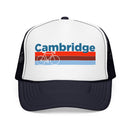 Cambridge, Massachusetts Trucker Hat - Foam Cambridge Bike Cap-5