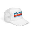 Michigan Trucker Hat - Foam Michigan Bike Cap-12
