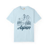Aspen, Colorado Graphic Tee - Mountain Illustration Aspen T Shirt