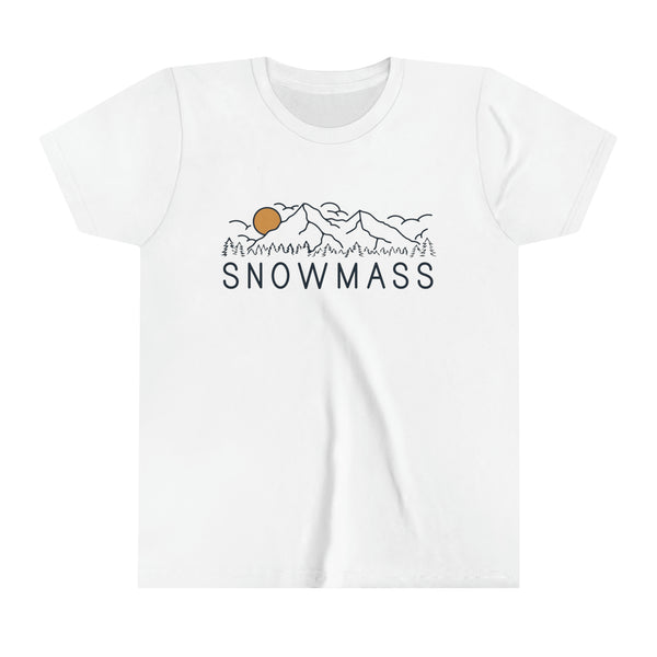 Snowmass, Colorado Youth T-Shirt - Kids Snowmass Shirt