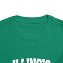 Illinois Toddler Graphic Tee - Kids Illinois Vacation T-Shirt-8