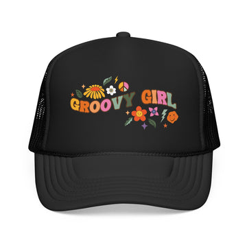 Groovy Girl Trucker Hat Boho - 0