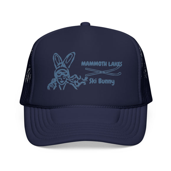 Mammoth Lakes, California Ski Bunny Trucker Hat