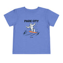 Park City, Utah Yeti Snowboard Toddler Tee-5
