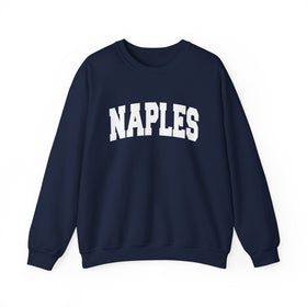 Buy navy Naples, Florida Sweatshirt - Unisex Graphic Crewneck