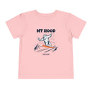 Mt Hood, Oregon Yeti Snowboard Toddler Tee-6