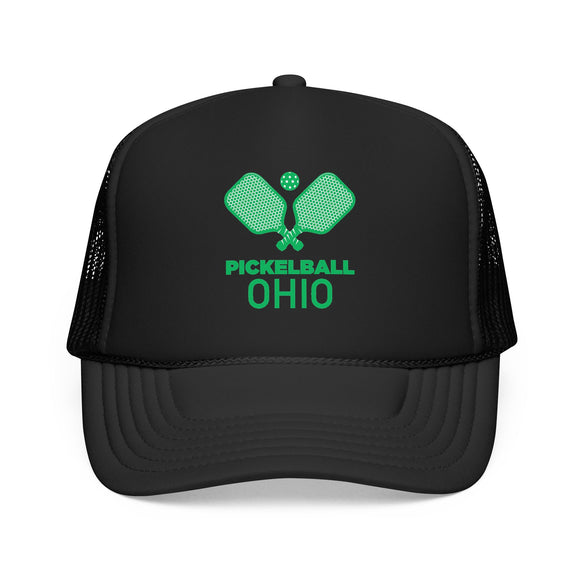 Ohio Pickleball Trucker Hat - Foam Ohio Cap