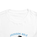 Jackson Hole, Wyoming Toddler Skiing Snowman Graphic Tee - Kids Jackson Hole T-Shirt-8